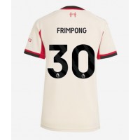 Liverpool Jeremie Frimpong #30 Vonkajší Ženy futbalový dres 2025-26 Krátky Rukáv